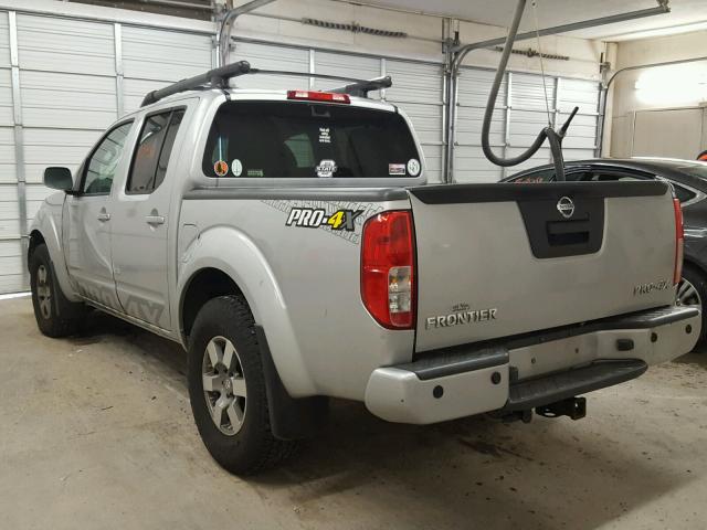 1N6AD0EV6DN714251 - 2013 NISSAN FRONTIER S SILVER photo 3