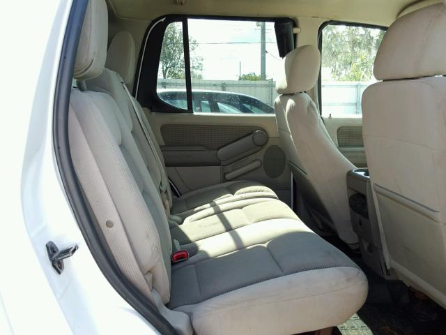 1FMEU31K27UA21720 - 2007 FORD EXPLORER S WHITE photo 6