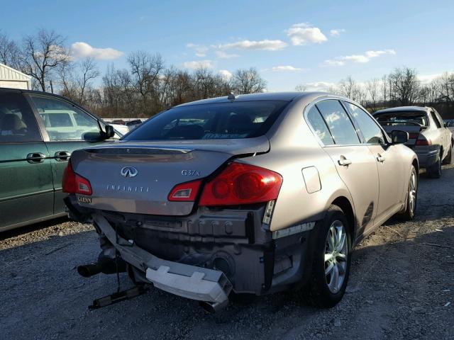 JNKCV61F29M360122 - 2009 INFINITI G37 GRAY photo 4