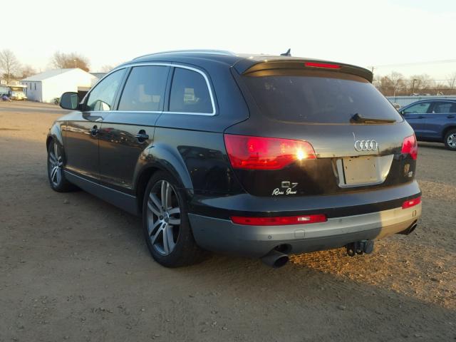 WA1BV74L88D048996 - 2008 AUDI Q7 4.2 QUA BLACK photo 3