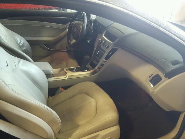 1G6DM1E32C0153923 - 2012 CADILLAC CTS PERFOR BLUE photo 5