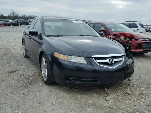 19UUA66215A014714 - 2005 ACURA TL BLACK photo 1