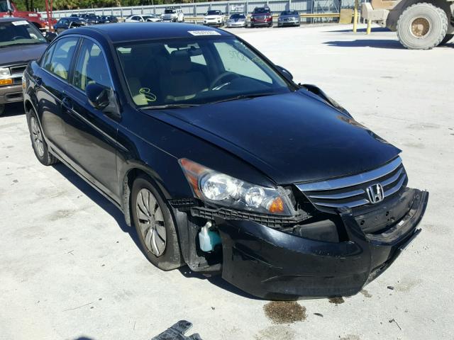 1HGCP2F31CA155386 - 2012 HONDA ACCORD LX BLACK photo 1