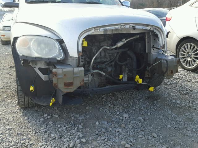 3GNCA53V49S586777 - 2009 CHEVROLET HHR LT SILVER photo 9