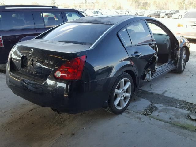 1N4BA41E65C850833 - 2005 NISSAN MAXIMA SE BLACK photo 4