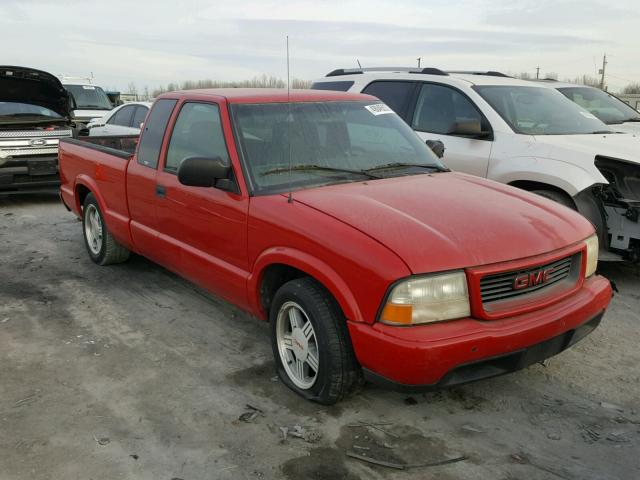 1GTCS19W5Y8206870 - 2000 GMC SONOMA RED photo 1