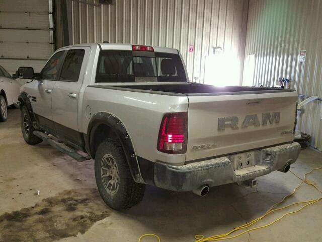 1C6RR7YT2GS288341 - 2016 RAM 1500 REBEL ვერცხლისფერი ფოტო 3