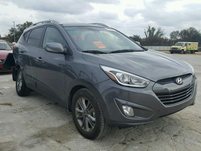 KM8JU3AG7EU795131 - 2014 HYUNDAI TUCSON GLS CHARCOAL photo 1