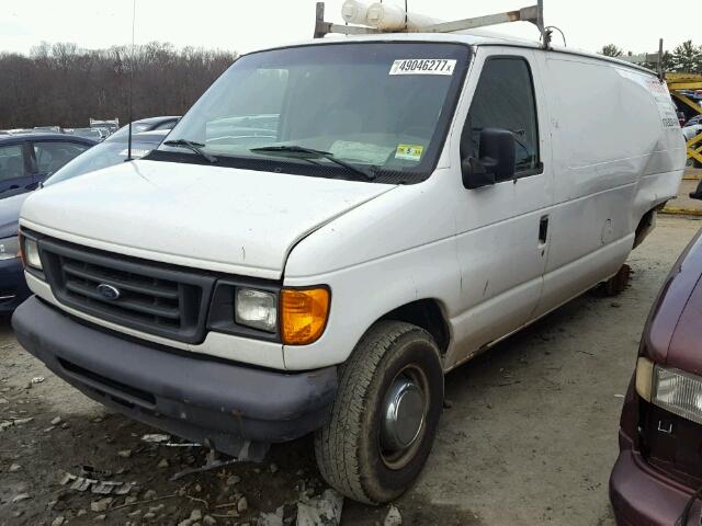 1FTNE24W56HB13714 - 2006 FORD ECONOLINE WHITE photo 2