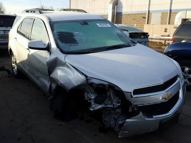 2CNFLEEC2B6461854 - 2011 CHEVROLET EQUINOX LT SILVER photo 1