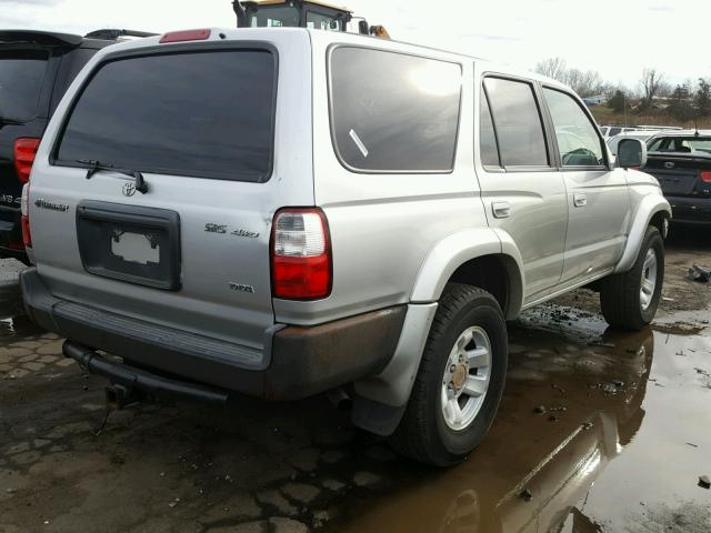 JT3HN86RX10352940 - 2001 TOYOTA 4RUNNER SR SILVER photo 4