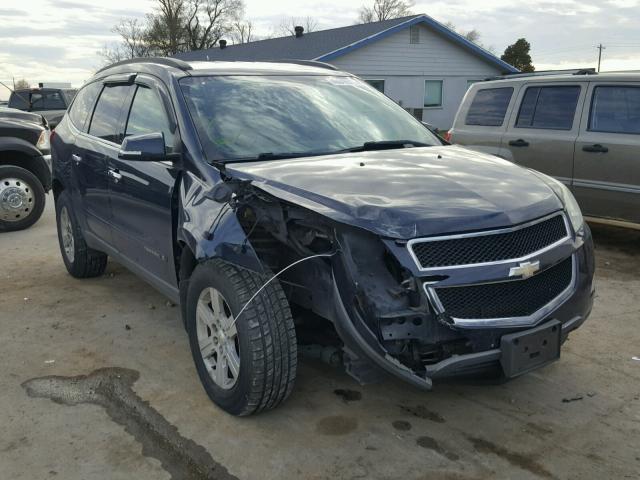 1GNEV23D39S157385 - 2009 CHEVROLET TRAVERSE L BLUE photo 1