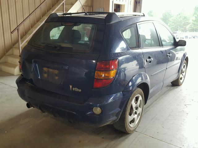 5Y2SL62883Z436262 - 2003 PONTIAC VIBE BLUE photo 4