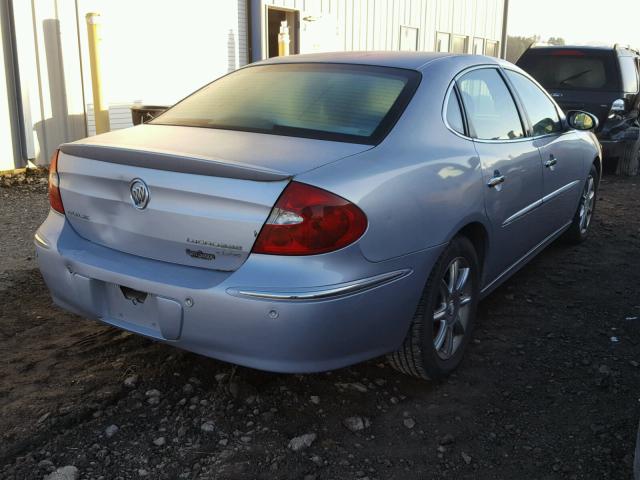 2G4WE537751226352 - 2005 BUICK LACROSSE C SILVER photo 4