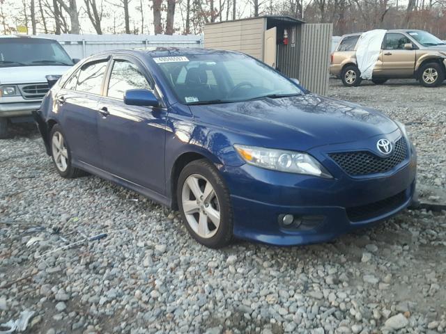 4T1BF3EK6BU765742 - 2011 TOYOTA CAMRY BASE BLUE photo 1