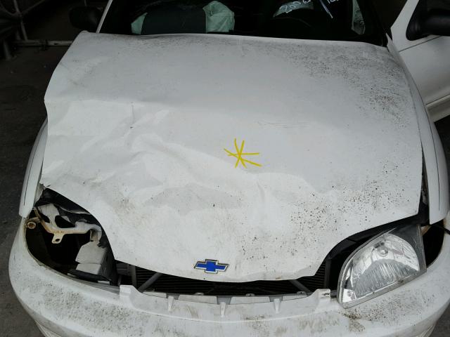 1G1JC524427229969 - 2002 CHEVROLET CAVALIER B WHITE photo 7