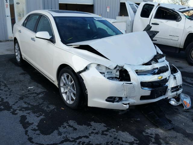 1G1ZE5E78AF324333 - 2010 CHEVROLET MALIBU LTZ WHITE photo 1