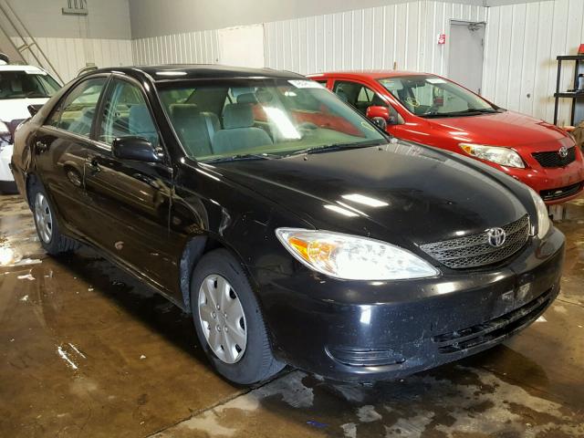 4T1BE32K52U039166 - 2002 TOYOTA CAMRY LE BLACK photo 1