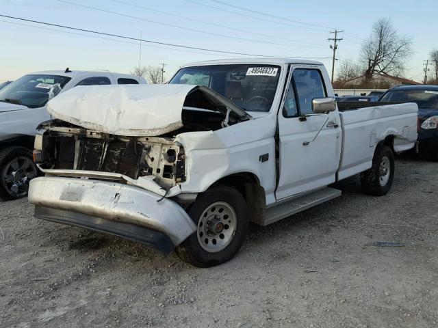 2FTDF15Y1SCA14084 - 1995 FORD F150 WHITE photo 2