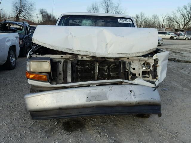 2FTDF15Y1SCA14084 - 1995 FORD F150 WHITE photo 9