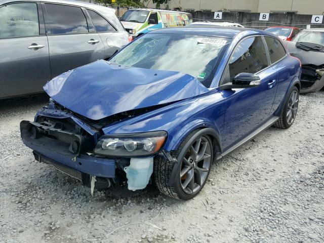 YV1MK672782046957 - 2008 VOLVO C30 T5 BLUE photo 2