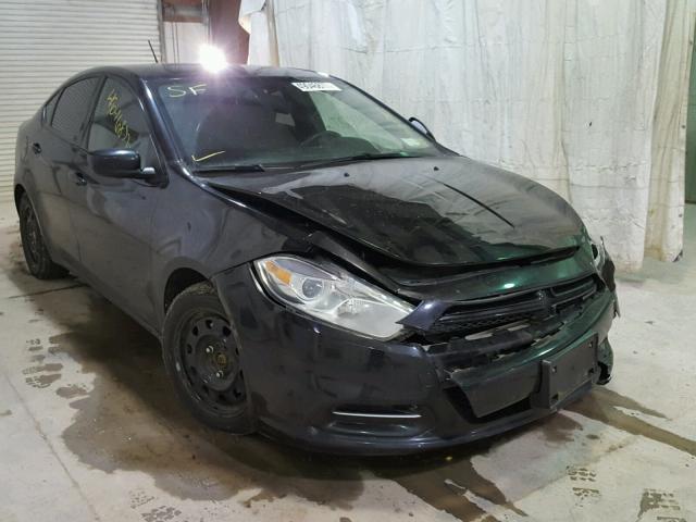 1C3CDFAH3DD297745 - 2013 DODGE DART SE BLACK photo 1