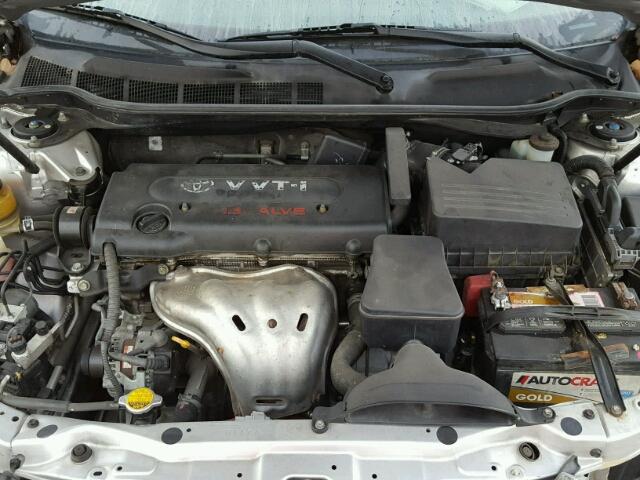 4T1BE46K99U345815 - 2009 TOYOTA CAMRY BASE SILVER photo 7