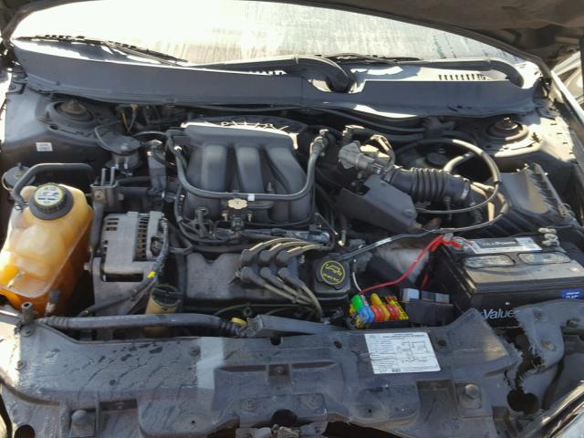 1FAHP53U35A167700 - 2005 FORD TAURUS SE BLACK photo 7