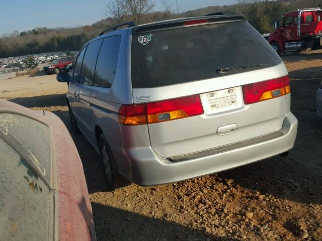 5FNRL18674B061561 - 2004 HONDA ODYSSEY EX SILVER photo 3