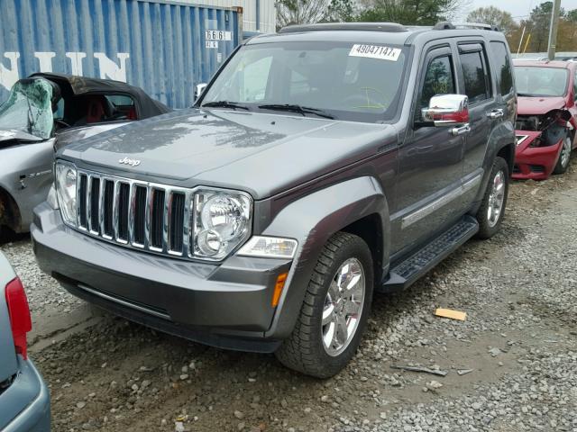 1C4PJMCK0CW107504 - 2012 JEEP LIBERTY LI SILVER photo 2