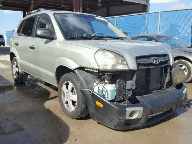 KM8JM12B36U279535 - 2006 HYUNDAI TUCSON GL TAN photo 1