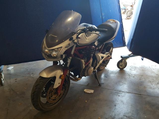 JKAEXEA196A003725 - 2006 KAWASAKI EX650 A6F GRAY photo 2