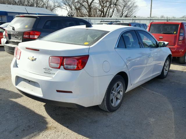 1G11A5SL5FF332519 - 2015 CHEVROLET MALIBU LS WHITE photo 4