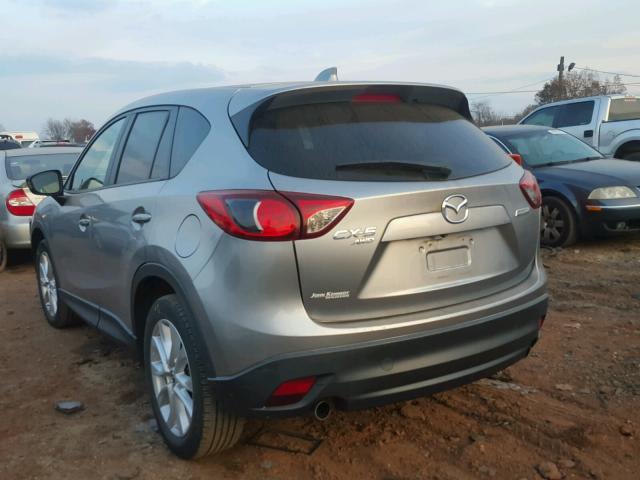 JM3KE4DE3D0105457 - 2013 MAZDA CX-5 GT SILVER photo 3