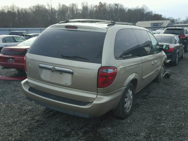 2A4GP54L66R696237 - 2006 CHRYSLER TOWN & COU TAN photo 4