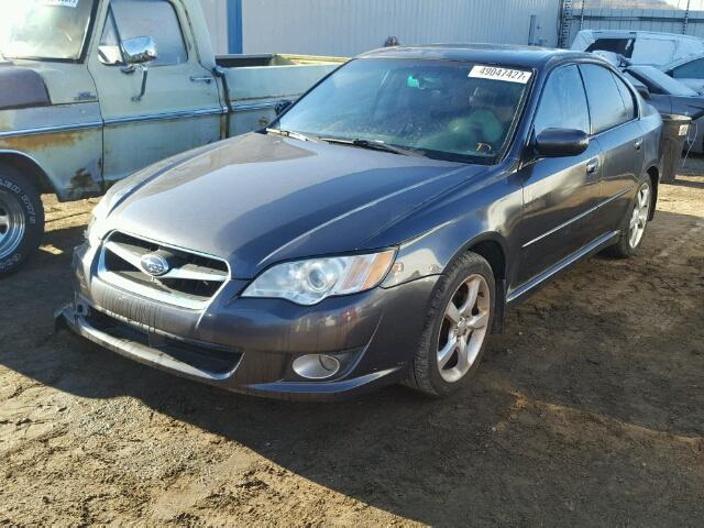 4S3BL626697227508 - 2009 SUBARU LEGACY 2.5 GRAY photo 2