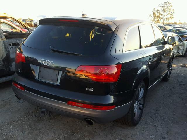 WA1AV94L17D070294 - 2007 AUDI Q7 4.2 QUA BLACK photo 4