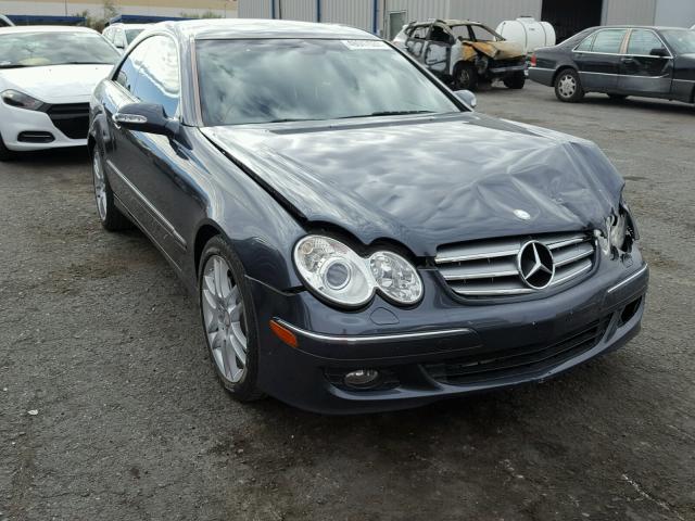 WDBTJ56H28F243367 - 2008 MERCEDES-BENZ CLK 350 CHARCOAL photo 1