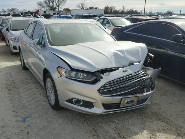 3FA6P0LU9DR124106 - 2013 FORD FUSION SE GRAY photo 1