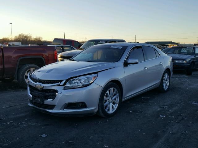 1G11H5SL7EU167692 - 2014 CHEVROLET MALIBU LTZ SILVER photo 2