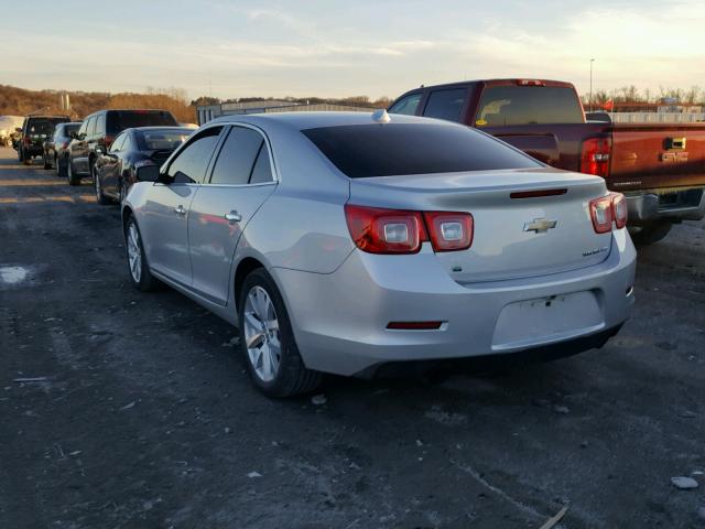 1G11H5SL7EU167692 - 2014 CHEVROLET MALIBU LTZ SILVER photo 3