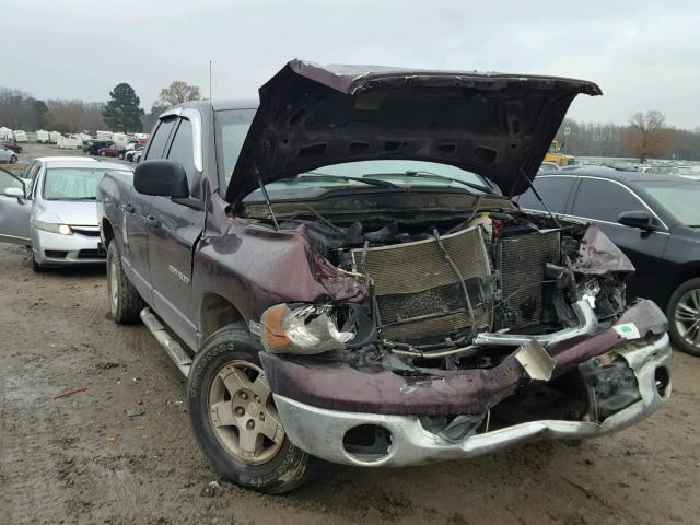 1D7HA18D24J131076 - 2004 DODGE RAM 1500 S BURGUNDY photo 1