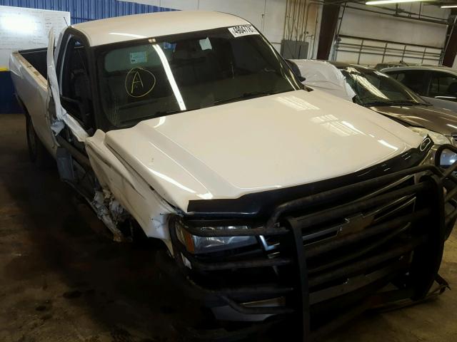 1GCEK14V77E182787 - 2007 CHEVROLET SILVERADO WHITE photo 1