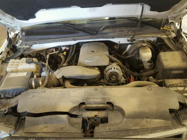 1GCEK14V77E182787 - 2007 CHEVROLET SILVERADO WHITE photo 7