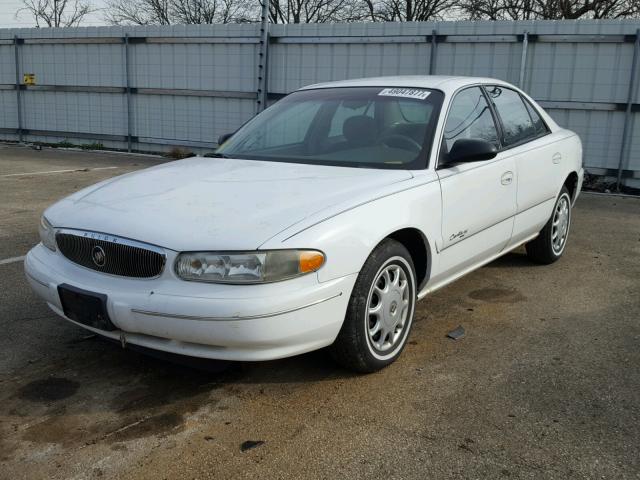 2G4WS52M4X1554198 - 1999 BUICK CENTURY CU WHITE photo 2