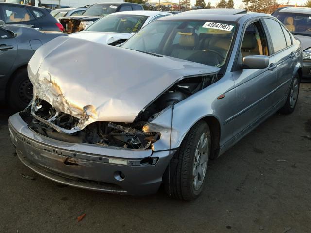 WBAET37434NJ96657 - 2004 BMW 325 I GRAY photo 2