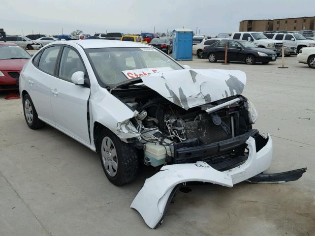 KMHDU46D29U659769 - 2009 HYUNDAI ELANTRA GL WHITE photo 1