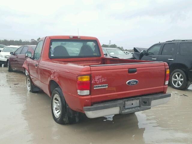 1FTYR10CXXUA53154 - 1999 FORD RANGER ORANGE photo 3