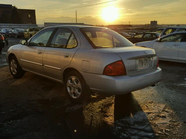 3N1CB51D16L527100 - 2006 NISSAN SENTRA 1.8 SILVER photo 3