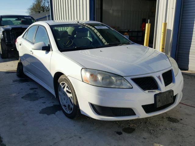 1G2ZA5EB4A4141843 - 2010 PONTIAC G6 WHITE photo 1